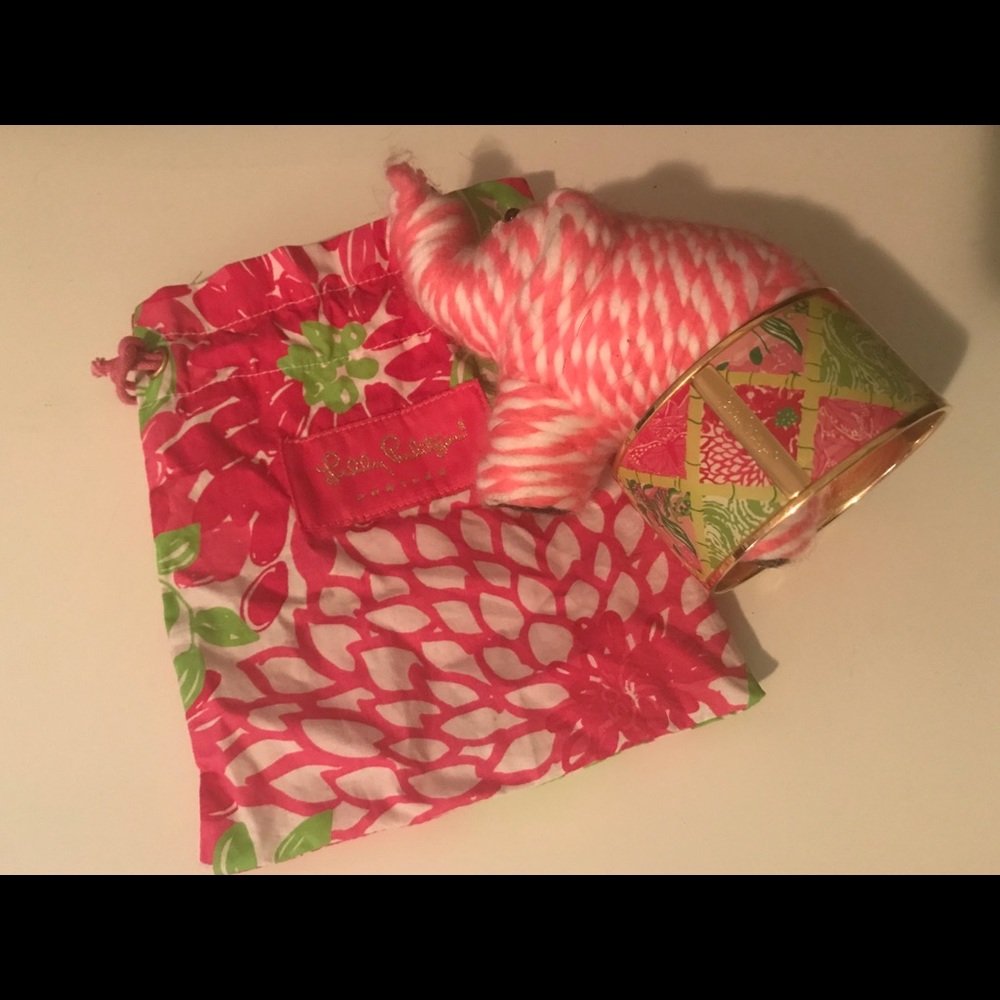 Rare Lilly Pulitzer Jubilee Bracelet - with bag
